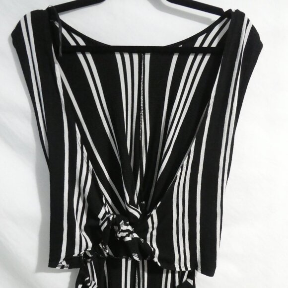 LANE TREE | medium | Black and White Striped Romper | NWOT - Picture 12 of 15